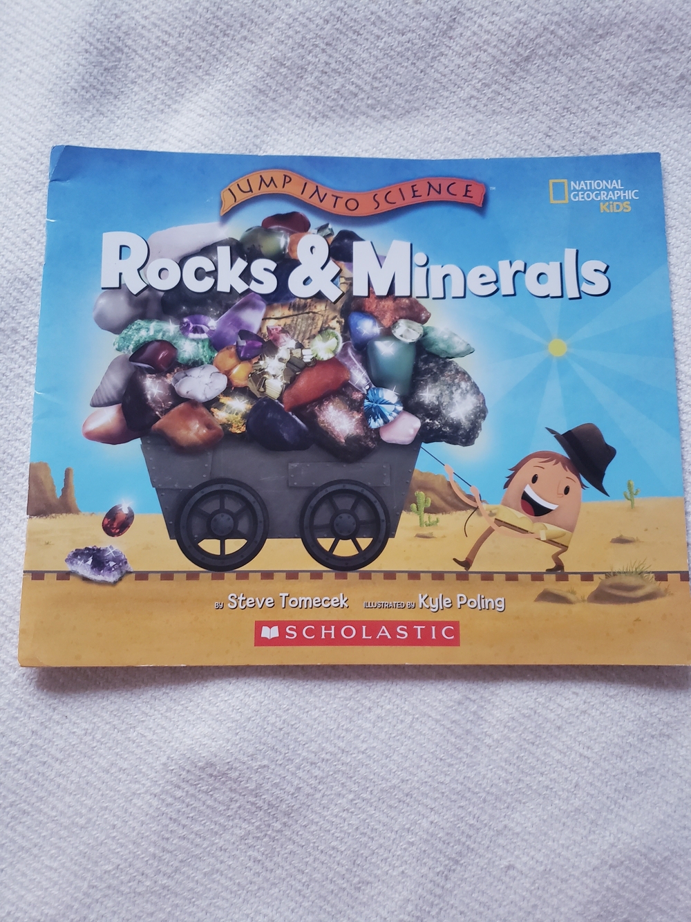 Rocks & Minerals Children's Book
